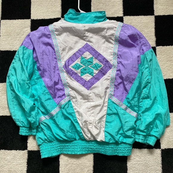 Vintage Olympic Scandinavian snowflake jacket - Picture 2 of 2